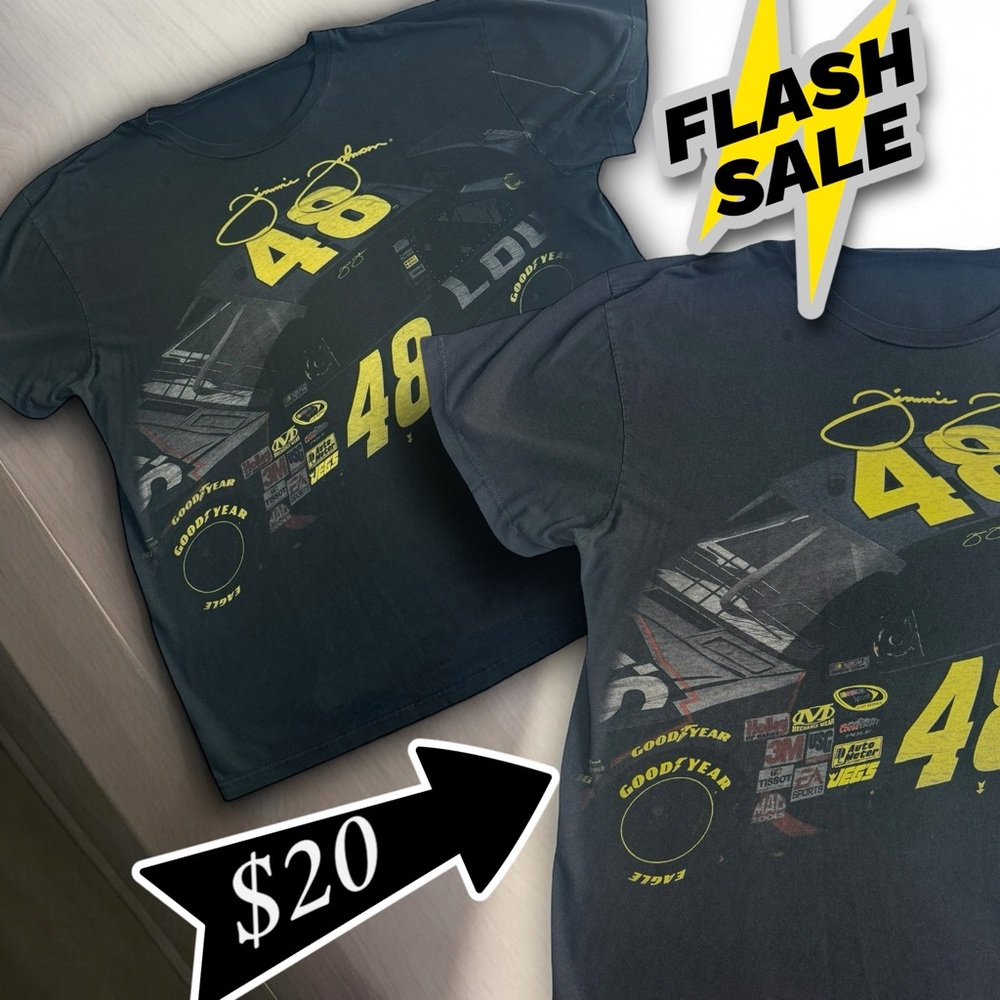 🏎️ Jimmie Johnson #48 Racing T-shirt – Flash Sale!